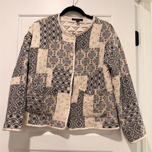 Aurtes Filles Patchwork Quilted Patterned Women's Jacket